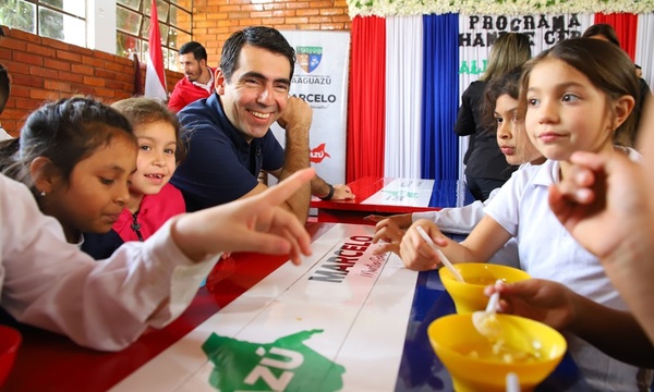 Hambre Cero: Más de 11.500 escolares recibieron desayuno, almuerzo y merienda en Caaguazú - OviedoPress