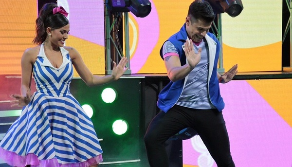 Vane Nicole retornó al "Baila" y presentó un rock and roll - Teleshow