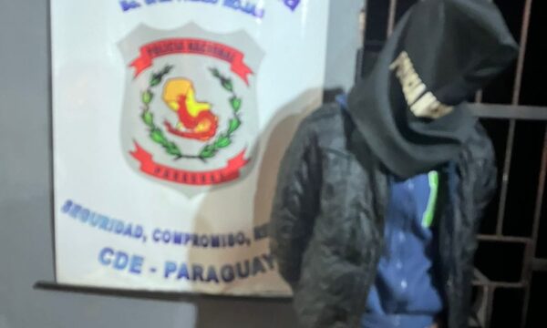 Recuperan motocicleta y atrapan a delincuente