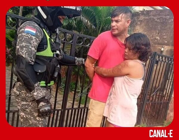 CON BOTELLA LE GOLPEÓ PERO ELLA SE NEGÓ A QUE LO ARRESTEN A SU “AMOR”