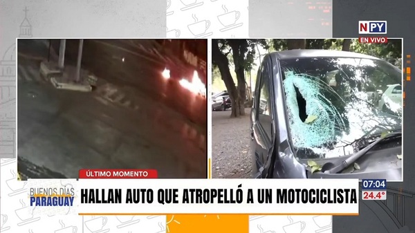Hallan el vehículo que atropelló a un militar en Asunción - Noticias Paraguay