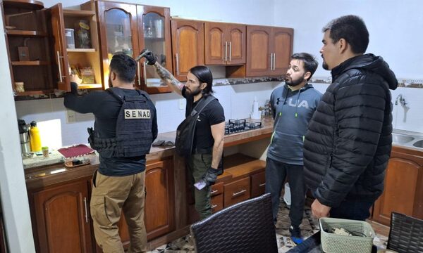 SENAD detiene a encargado de proveer drogas a focos de microtráfico en Caaguazú