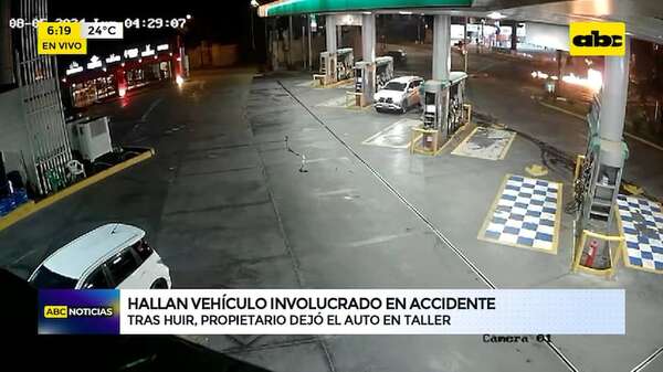 Video: Hallan vehículo involucrado en choque a un militar  - ABC Noticias - ABC Color
