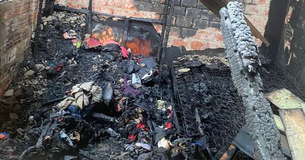 Diario HOY | Vivienda se incendia por completo tras la explosión del aire acondicionado