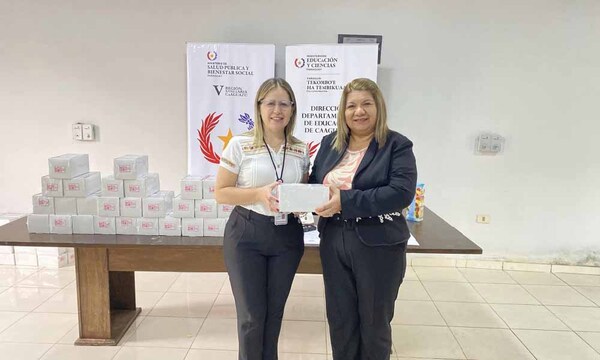 V Región Sanitaria entregó antiparasitarios para alumnos del Departamento de Caaguazú – Prensa 5