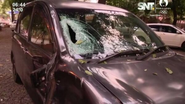 Aparece el vehículo involucrado en accidente - SNT