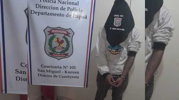 Capturan a presunto delincuente tras hurto en Cambyretá