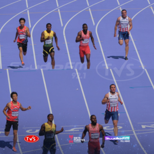 CÉSAR ALMIRÓN DESCALIFICADO EN EL REPECHAJE DE LOS 200 METROS LLANOS EN LOS JUEGOS OLÍMPICOS DE PARÍS 2024 - TVS