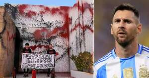 Diario HOY | Activistas climáticos irrumpen en la mansión de Messi y la vandalizan