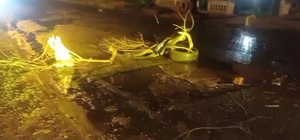 Accidente en un Bache: Motociclista Sufre Fractura y Daños en su Vehículo » San Lorenzo PY