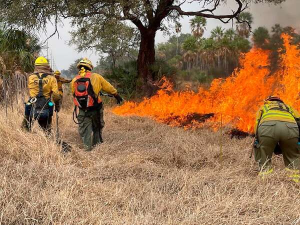 Fuerte Olimpo: más de 50.000 hectáreas afectadas por incendios en cinco días - Nacionales - ABC Color