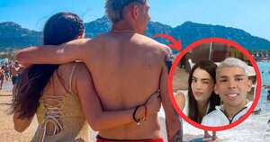 La Nación / ¡Julio Enciso llevó a una playa privada a su nueva novia!