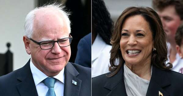 La Nación / Tim Walz, gobernador de Minnesota, acompañará a Kamala Harris en chapa presidencial
