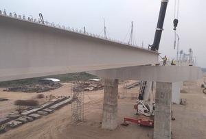 Avanzan obras del Puente de la Bioceánica para fortalecer la conexión regional - .::Agencia IP::.