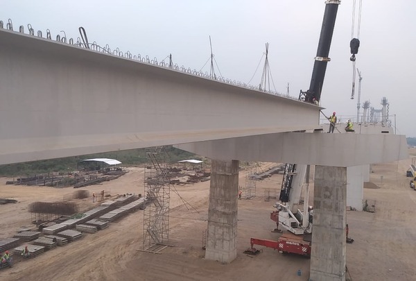 Avanzan obras del Puente de la Bioceánica para fortalecer la conexión regional - .::Agencia IP::.