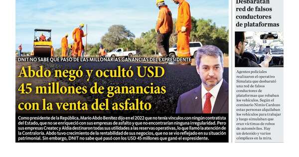 La Nación / LN PM: edición del 6 de agosto