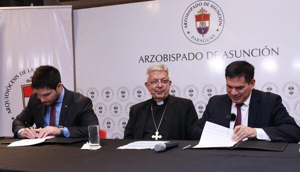 Firman alianza en beneficio de niños, adolescentes y jóvenes de la Chacarita Alta - .::Agencia IP::.