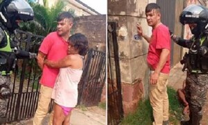 Quiso evitar que su novio sea detenido, pese a que la estaba golpeando en la calle – Prensa 5