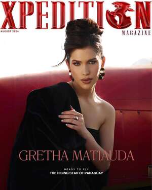 La paraguaya Gretha Matiauda, divina en la portada de la revista Xpedition de Dubái - Gente - ABC Color
