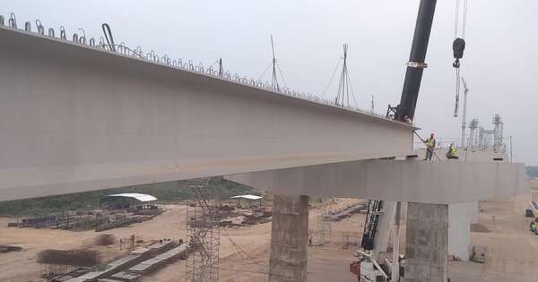 Diario HOY | Puente de la Bioceánica toma forma para unir dos océanos