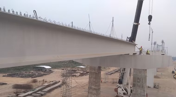 Puente de la Bioceánica toma forma para unir dos océanos