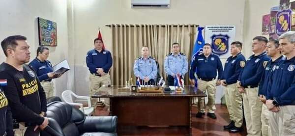 Designan a nuevo jefe Antinarcóticos de la Policía - Policiales - ABC Color