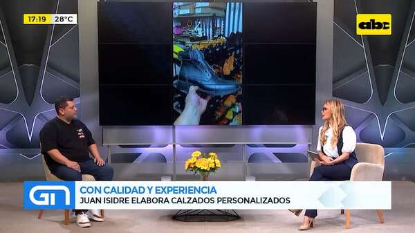 Con calidad y experiencia, Juan Isidre elabora calzados personalizados - Gente & Negocios - ABC Color