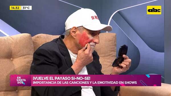 El payaso SiNoSe vuelve: nueva canción y ánimos renovados - Ensiestados - ABC Color