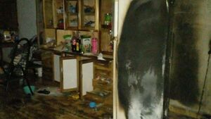 Cuatro personas están en terapia debido a la explosión de una garrafa