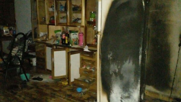 Cuatro personas están en terapia debido a la explosión de una garrafa