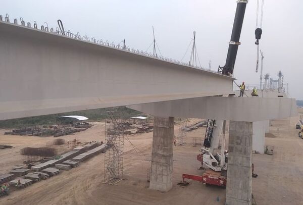 Avanzan obras del Puente de la Bioceánica para fortalecer la conexión regional