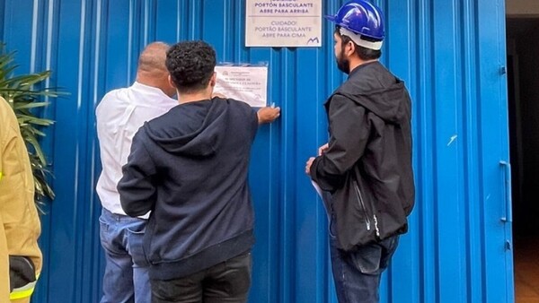 Comuna suspende trabajos en edificio de Ciudad del Este por seguridad