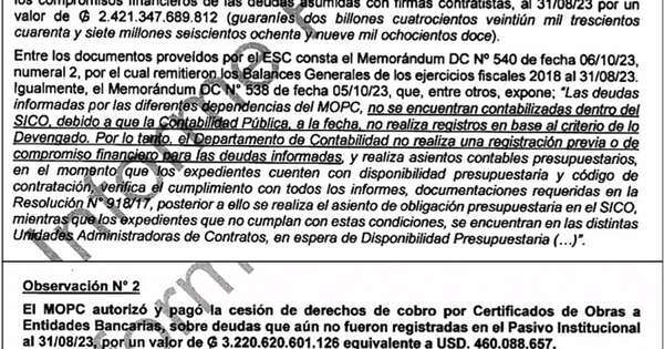La Nación / Abdo y Wiens endeudaron al país por USD 600 millones para apurar obras