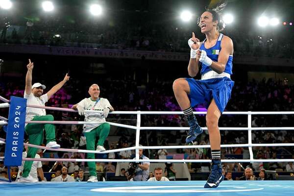 Argelina Khelif asegura una presea inmersa en polémica de género - Polideportivo - ABC Color