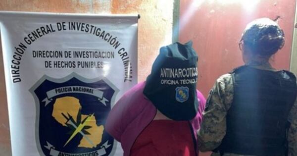 La Nación / Detienen a una “narcoabuela” en Mariano Roque Alonso