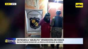 Mariano R. Alonso: Detienen a Abuelita vendedora de crack  - ABC Noticias - ABC Color