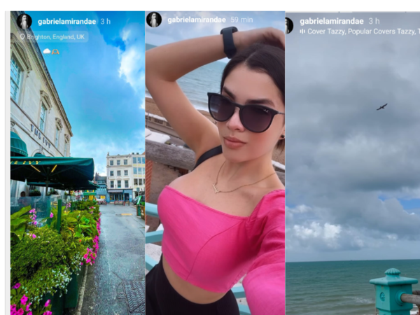 ¡No pierde el tiempo! ¡Nueva de novia de Enciso ya está instaladísima en Inglaterra!