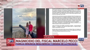 Familia Pecci fustiga la "negligencia, desidia o indolencia" de la Fiscalía - Noticias Paraguay