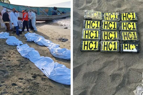 Hallan esqueletos con drogas en una embarcación en República Dominicana