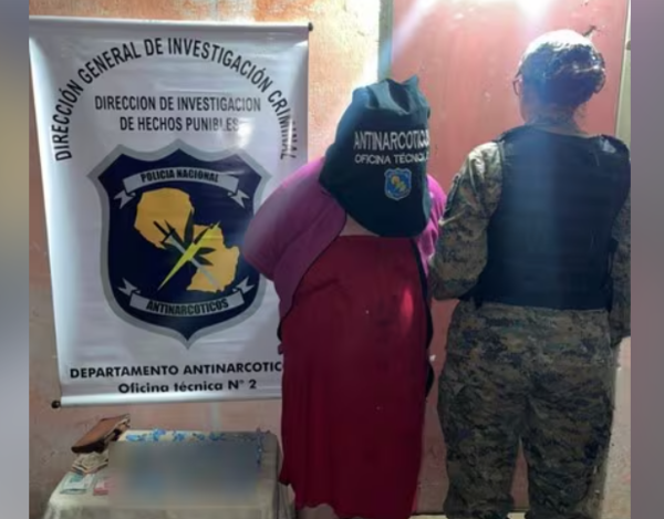 Detienen a una mujer de 67 años por narcotráfico en Mariano Roque Alonso