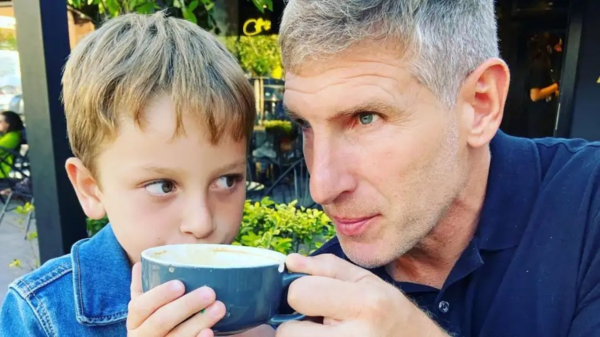 [VIDEO] ¡Mirá el fanatismo que tiene el hijo de Martín Palermo por su papá!