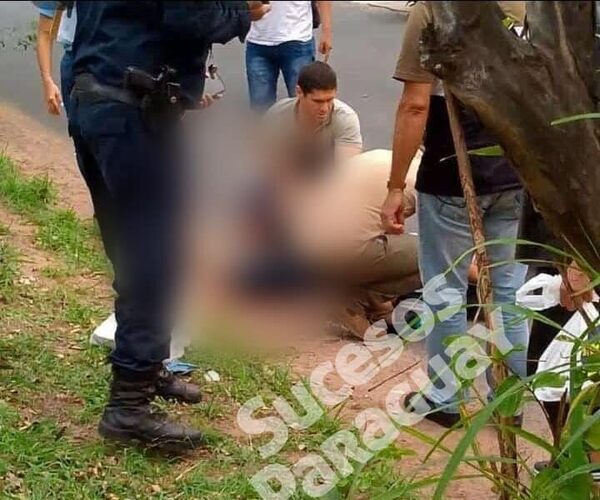 Mujer perdió una pierna en terrible accidente en Asunción