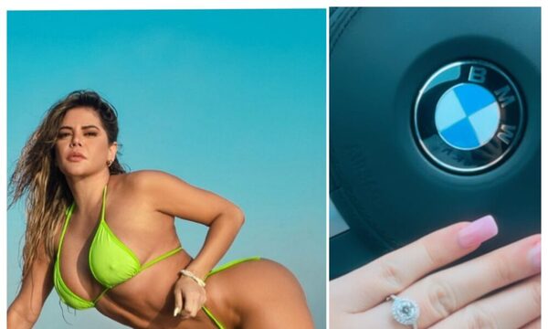 ¿Simone Villar se casa?: Presumió un lujoso anillo