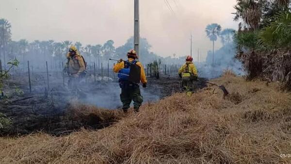 Chaco: Controlan incendio forestal en gran medida en Toro Pampa y se espera ansiada lluvia