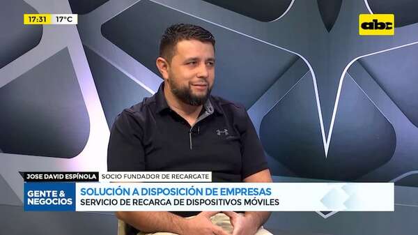 Solución a disposición de empresas: servicio de recarga de dispositivos móviles - Gente & Negocios - ABC Color