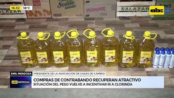 Compras de contrabando recuperan atractivo: situación del peso vuelve a incentivar ir a Clorinda - ABC Noticias - ABC Color