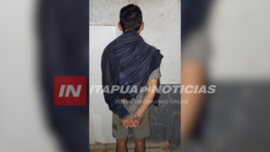 CAPTURARON A SOSPECHOSO DE MÚLTIPLES HURTOS EN ENCARNACIÓN - Itapúa Noticias