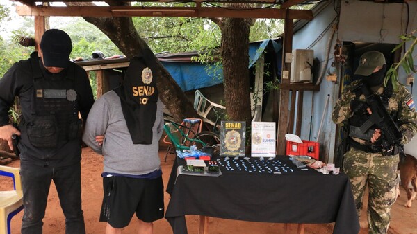 Senad captura a reincidente traficante del Clan Rotela en Luque