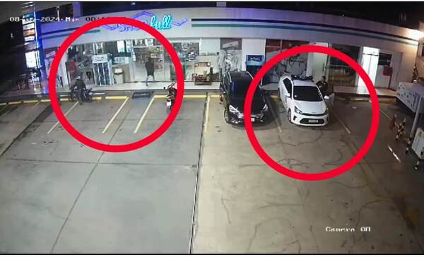 Otro asalto a servicentro en Luque •