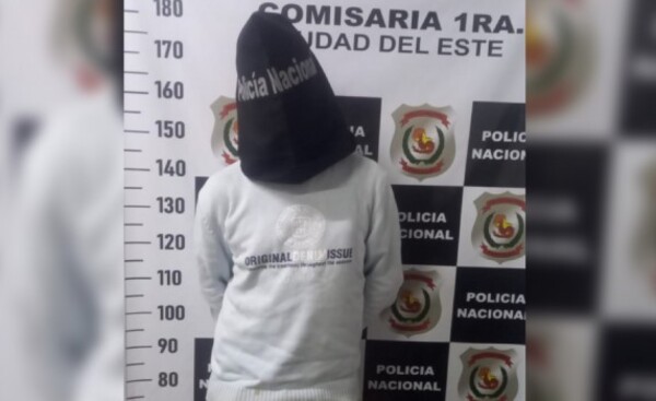 Detienen a hombre que habría hurtado G. 15 millones y un celular